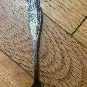 Joseph Meyer antique Alaska Souvenir Silver Spoon